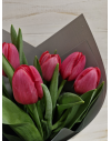 RAMO 6 TULIPANES FUCSIAS